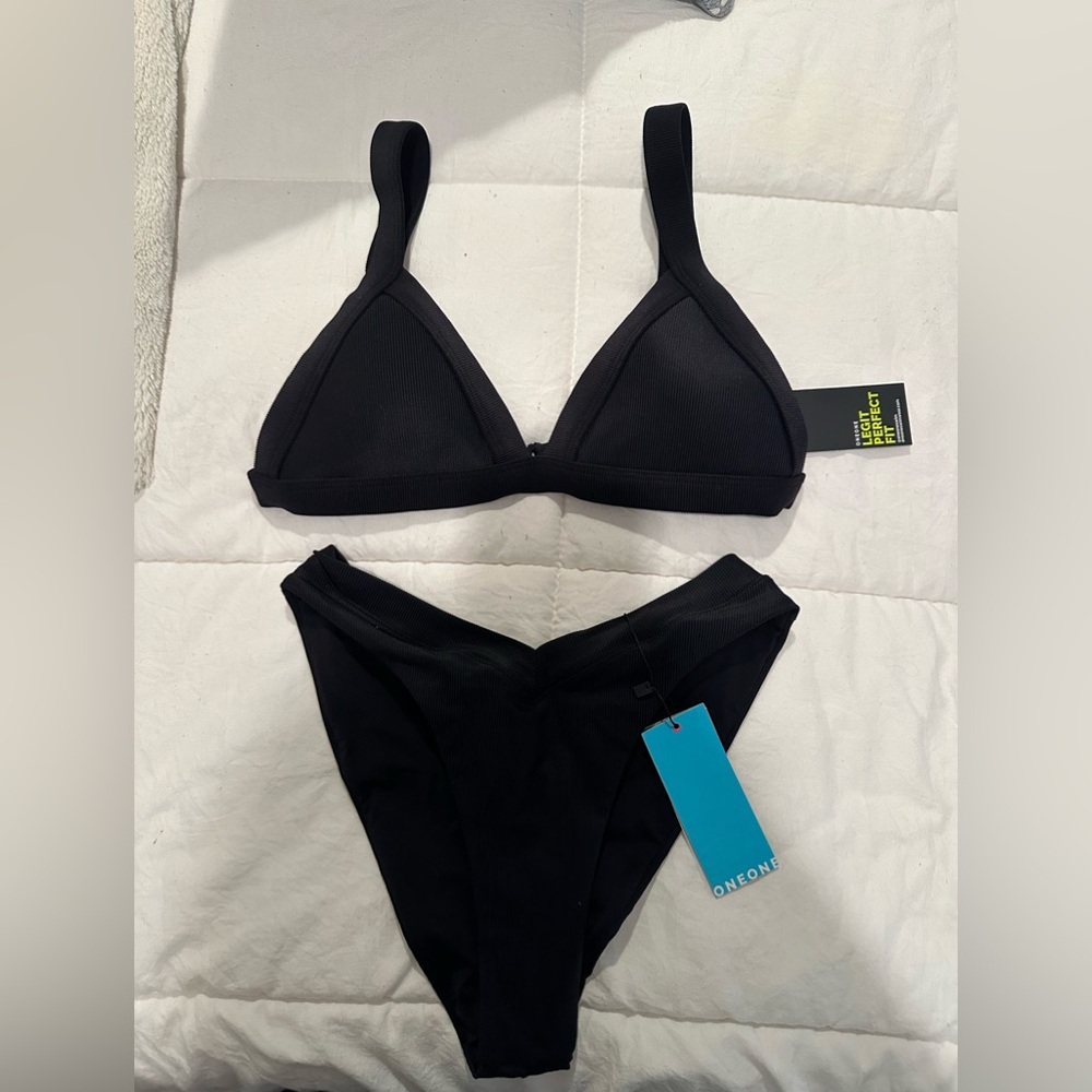 OneOne Swimwear black bikini